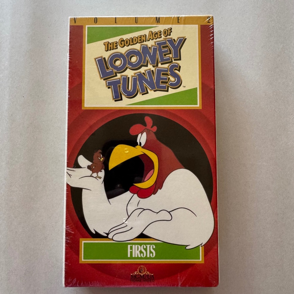 he Golden Age of Looney Tunes Firsts Vol. 2 VHS 1992 MGM/UA Factory Sealed Hi-Fi